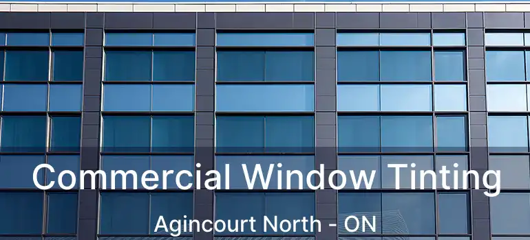 Commercial Window Tinting Agincourt North - ON