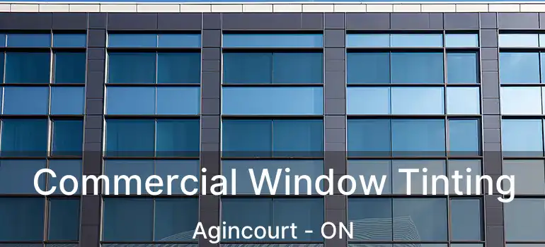 Commercial Window Tinting Agincourt - ON