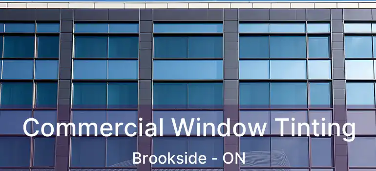 Commercial Window Tinting Brookside - ON