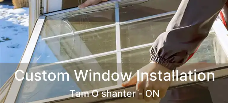 Custom Window Installation Tam O shanter - ON