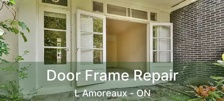 Door Frame Repair L Amoreaux - ON