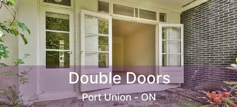 Double Doors Port Union - ON