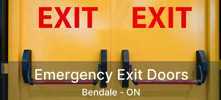 Emergency Exit Doors Bendale - ON