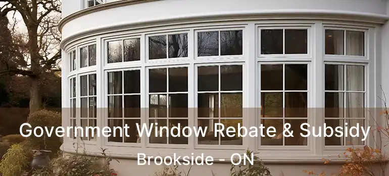  Government Window Rebate & Subsidy Brookside - ON