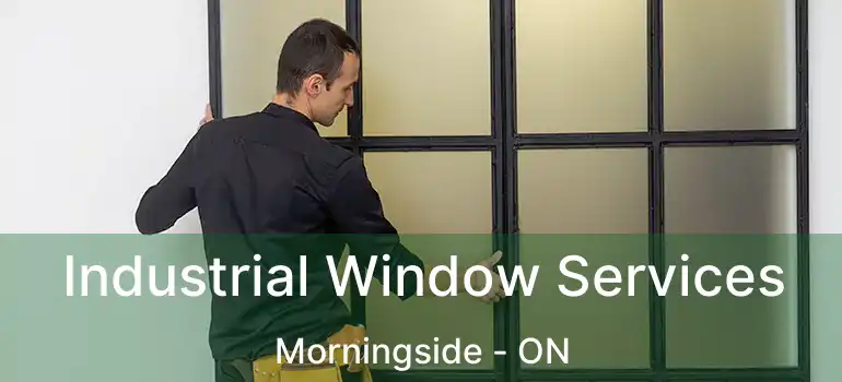 Industrial Window Services Morningside - ON
