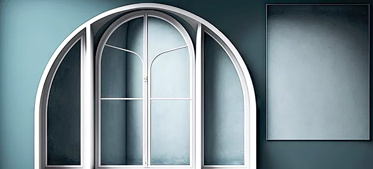 Quarter Arch Window Customization in Birch Cliff, Ontario