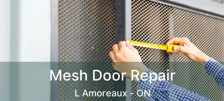 Mesh Door Repair L Amoreaux - ON