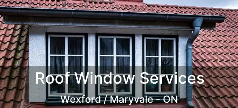 Roof Window Services Wexford / Maryvale - ON