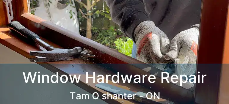 Window Hardware Repair Tam O shanter - ON