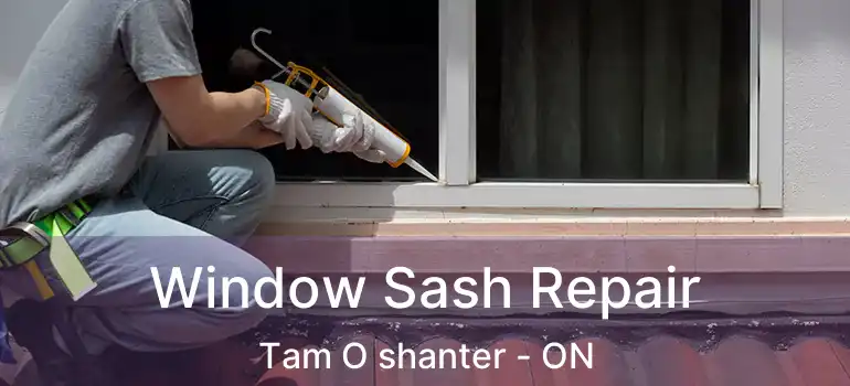 Window Sash Repair Tam O shanter - ON