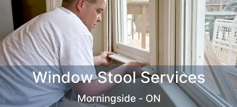  Window Stool Services Morningside - ON