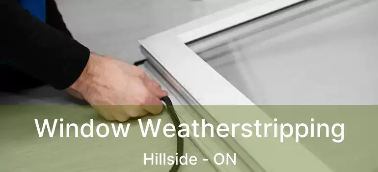 Window Weatherstripping Hillside - ON